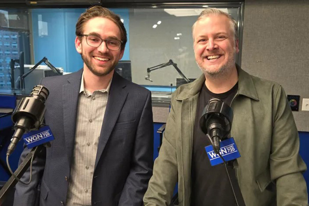 Noah Bloch featured on WGN Radio 720