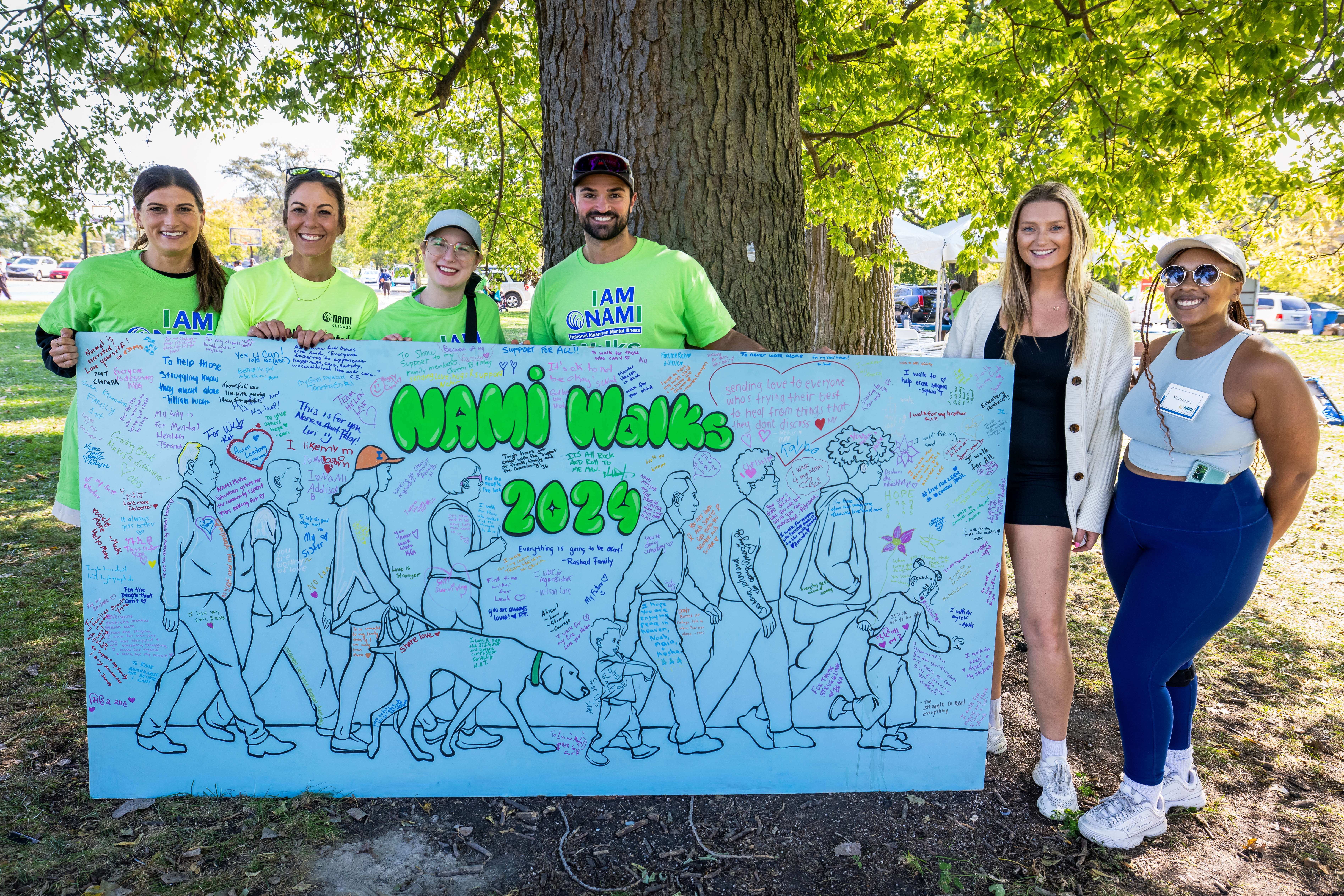 NAMIWalk 2024 - Jordan Gitlin and Associate Board