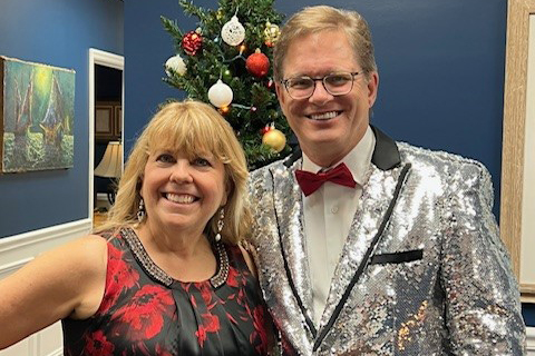 Craig Price and Nancy Zehr holiday party 