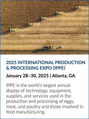 2025 International Production & Processing Expo (IPPE)